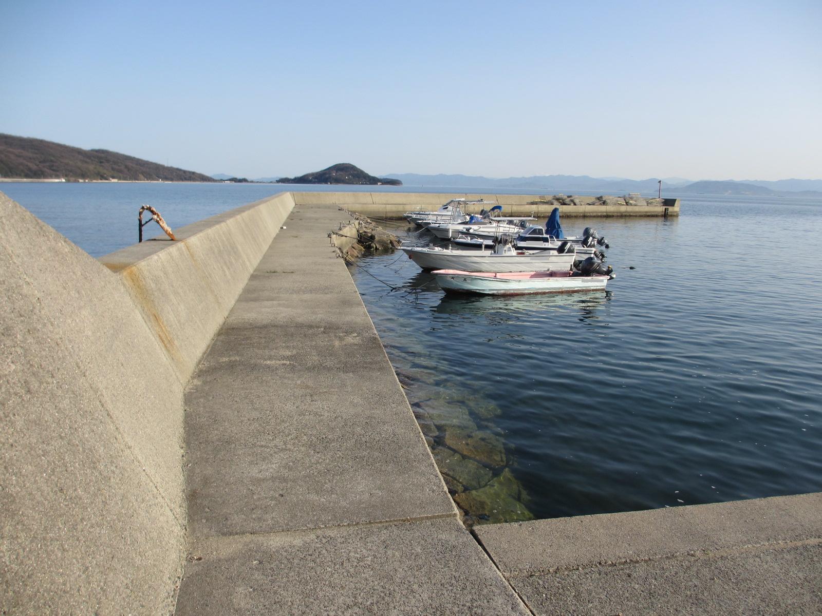 岡山県の釣りポイント,小豆島竹生漁港